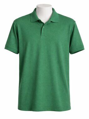 Members Mark Collared Short Sleeve Shirt Green Size Medium EUC